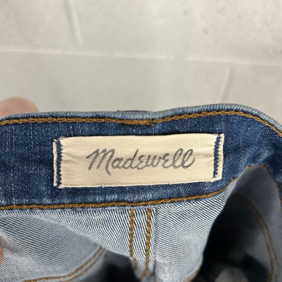 Madewell Womens Size 24 10" High-Rise Skinny Button Fly Drop Hem Edition Jeans - Picture 5 of 12